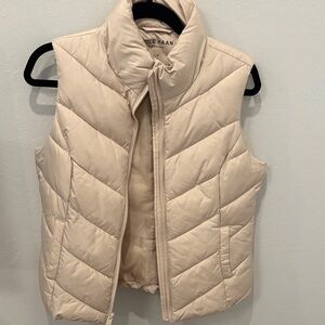 Cole Haan Women's Beige Quilted Vest